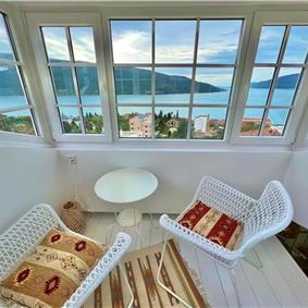 4 bedroom villa with pool and sea views, Kumbor, sleeps 8-10